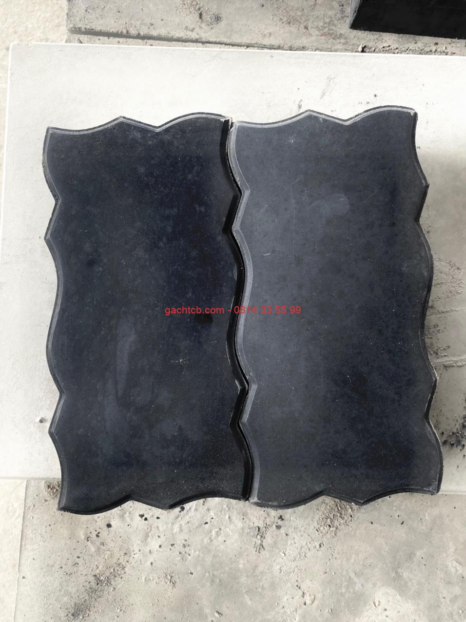 Gạch bê tông giả đá con sâu