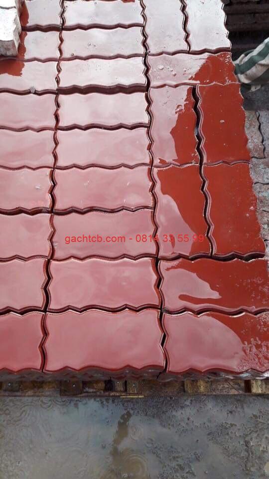 Gạch bê tông giả đá zic zắc