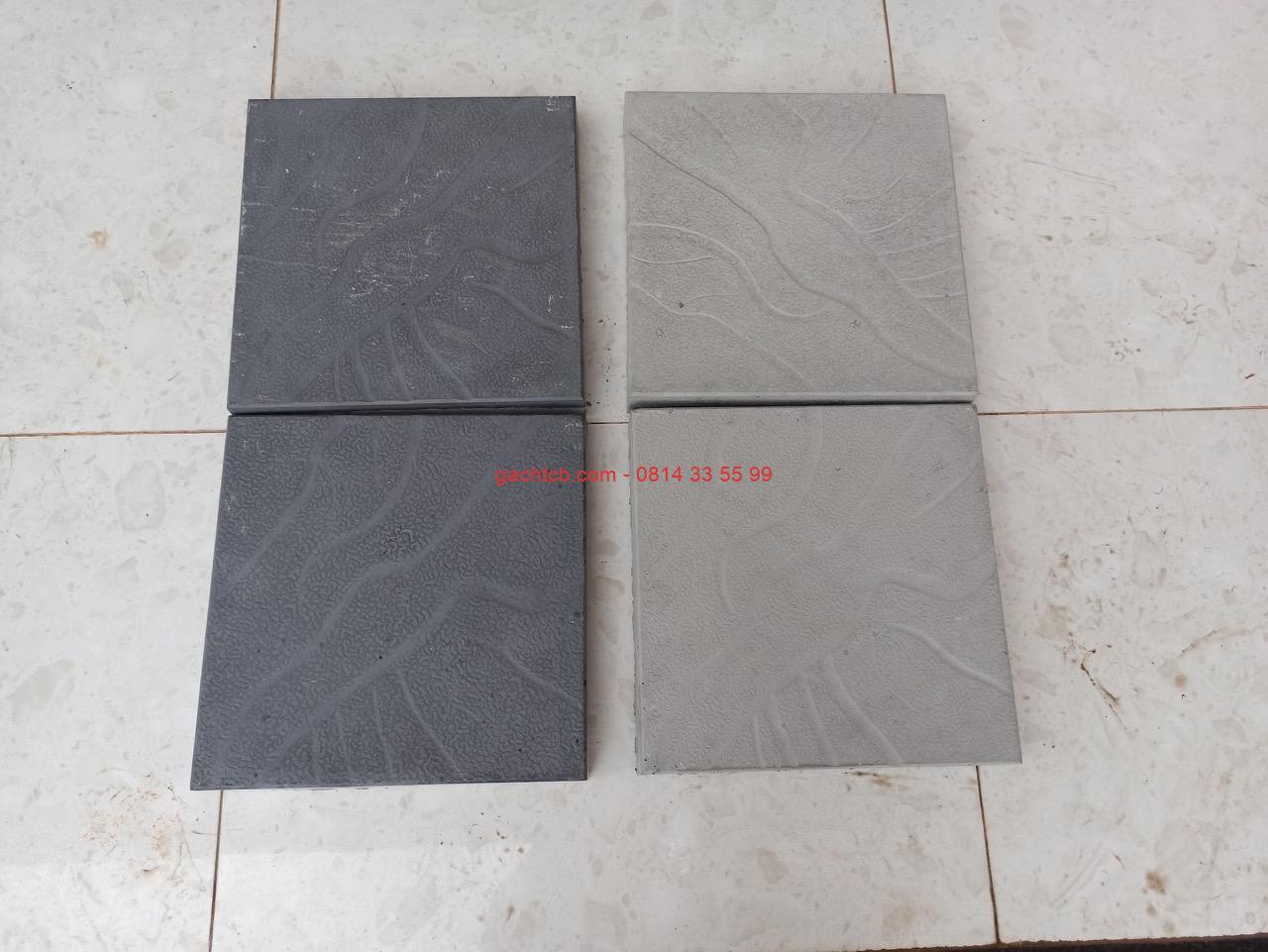 Gạch BT giả đá vân mây KT 40x40x4.5 cm