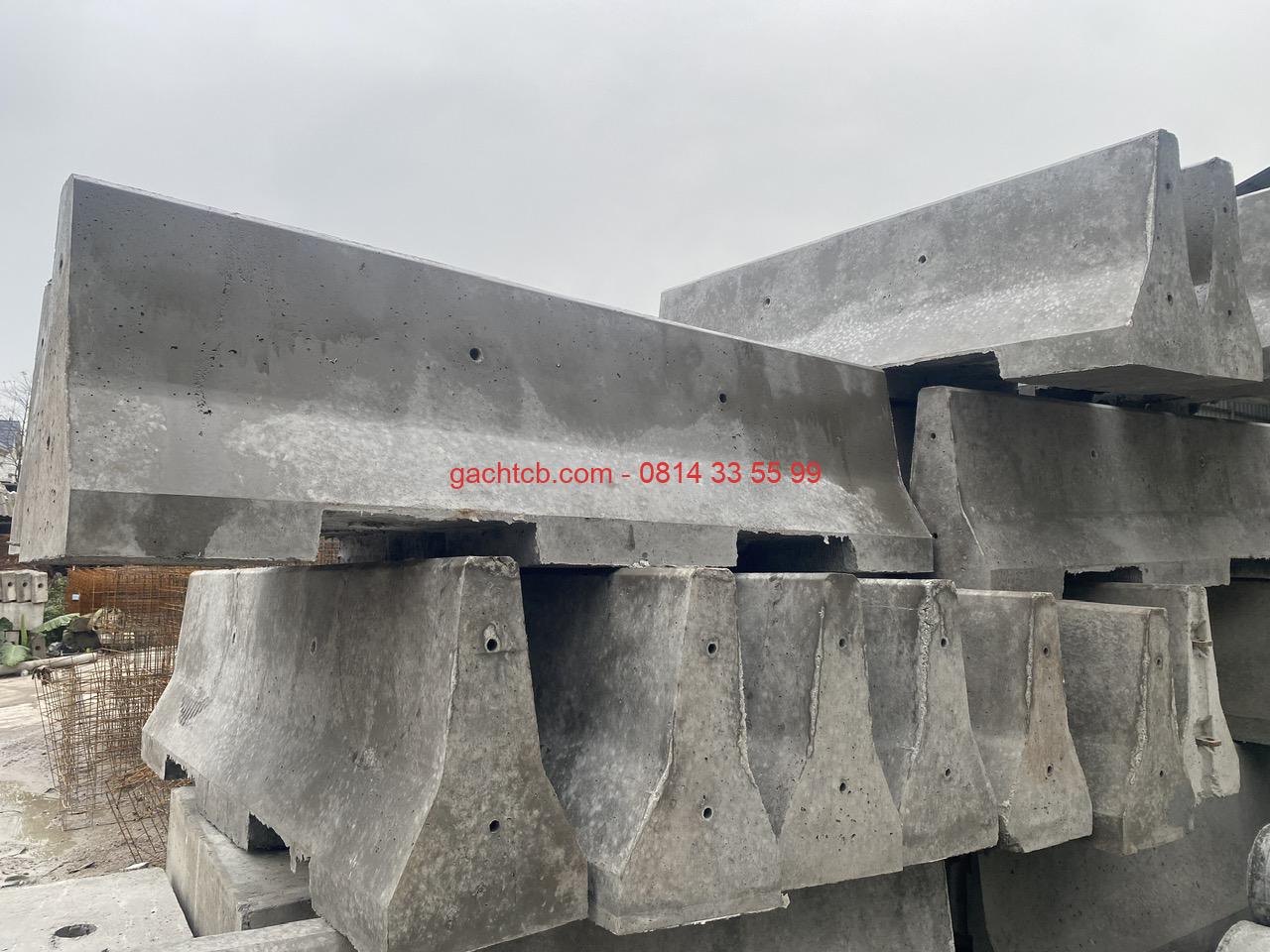 Dải phân cách cứng BTCT KT 850x500x3.000 mm