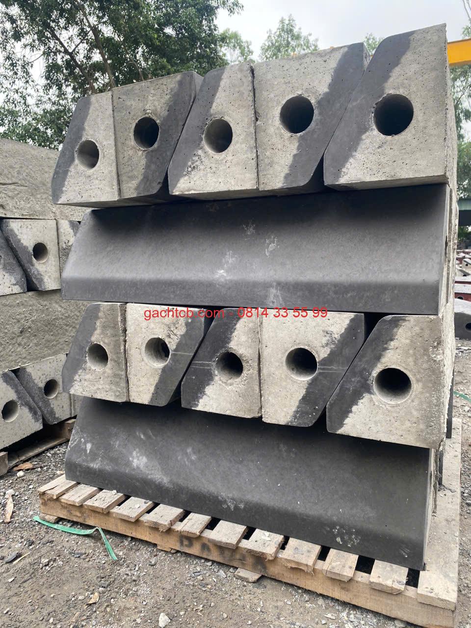 Bó vỉa bê tông giả đá tự nhiên 02 lớp